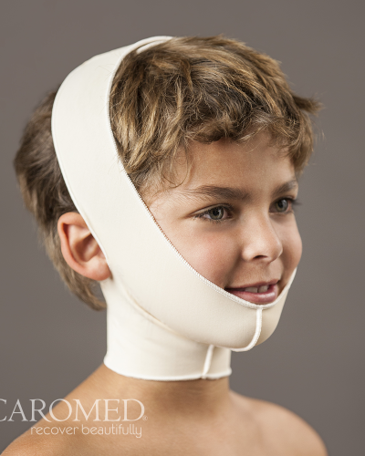 Caromed 6-8006 Pediatric Chin-Neck – Front WM