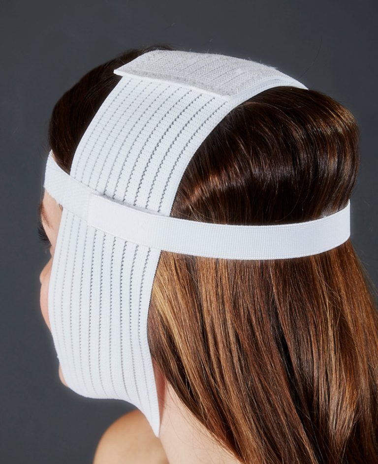 Caromed Head and Neck PostOp Compression Face Surgery Garments