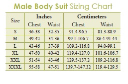 Caromed Male Size Chart