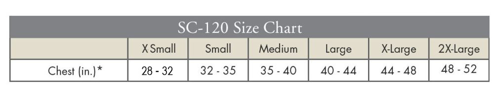sc-120 size chart